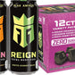 REIGN Total Body Fuel Variety Pack - Orange Dreamsicle, Reignbow Sherbet, White Gummy Bear - 16 Fl Oz, Pack of 12