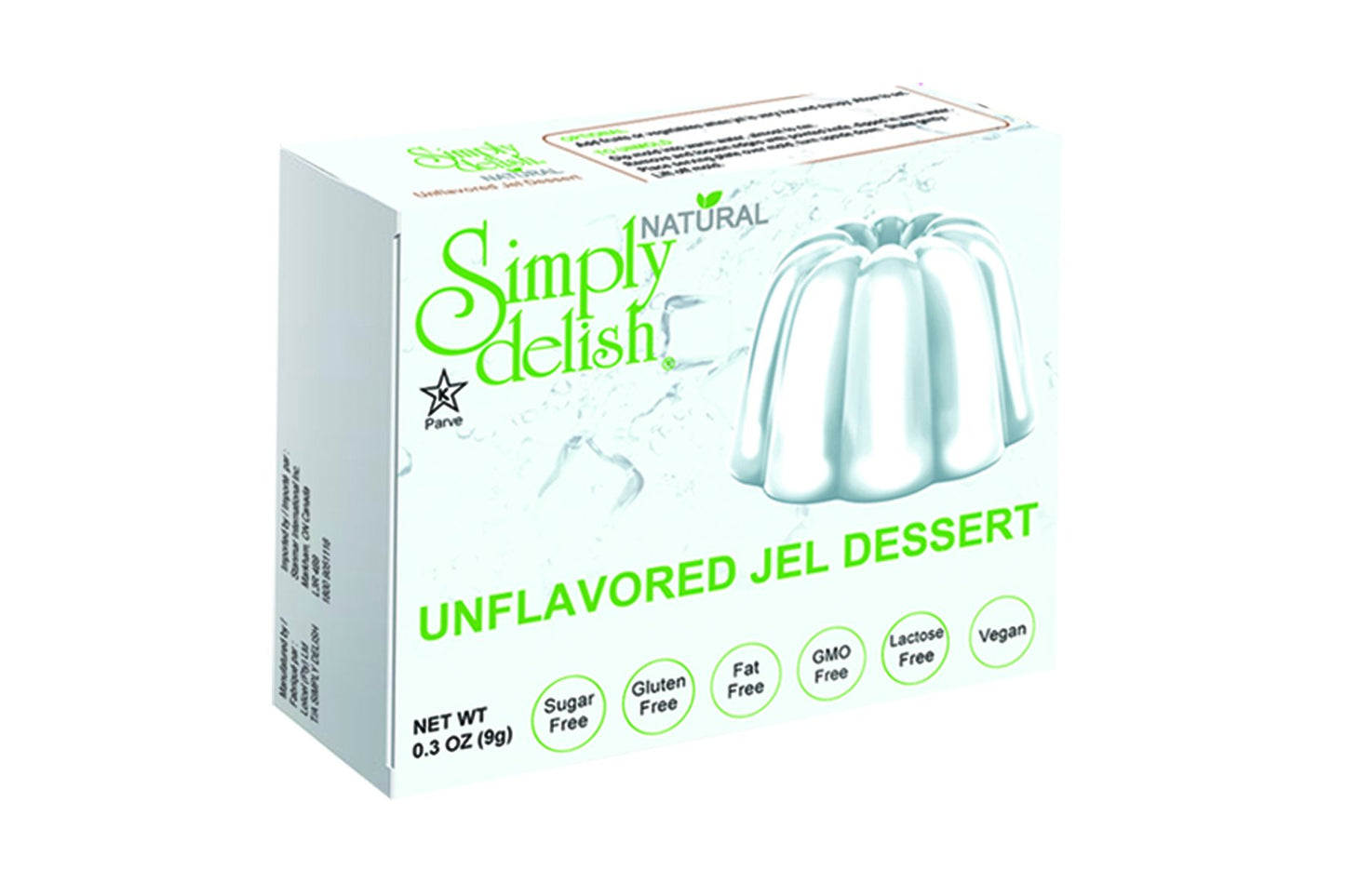 SMPLY DEL UNFLAVORED JEL (6x0.25)