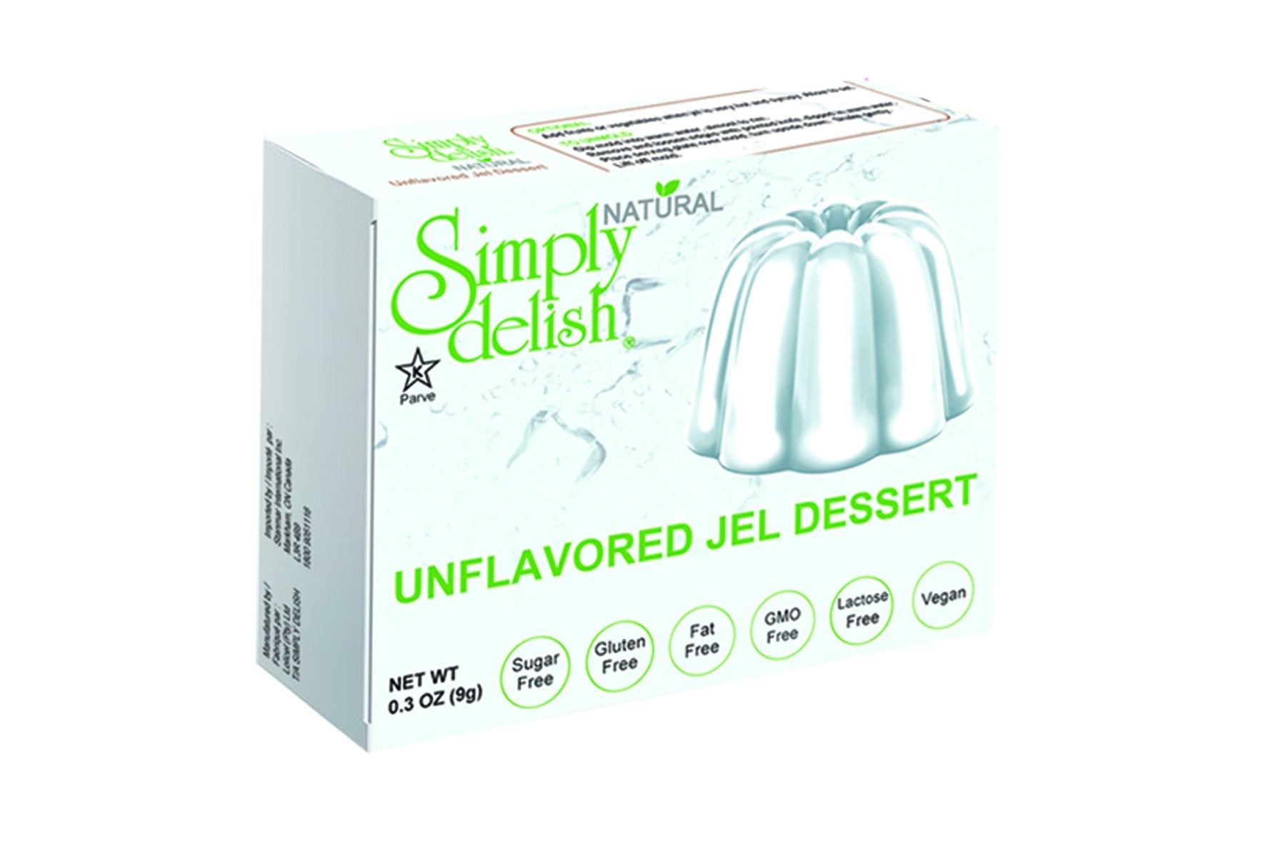 SMPLY DEL UNFLAVORED JEL (6x0.25)