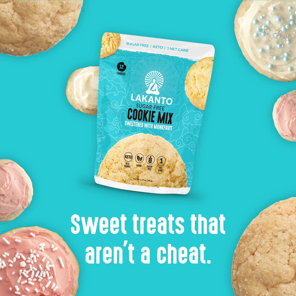 Lakanto - Cookie Mix Sugar - Case of 8-6.77 OZ (8x6.77 OZ)