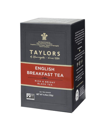 Taylors Of Harrogate English Breakfast, 50 Teabags