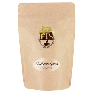 English Tea Store Loose Leaf, Blueberry Flavored Green Tea - 4oz, 4 Ounce