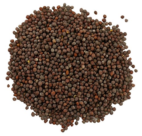 Frontier Mustard Seed, Brown Mustard Whole Certified Organic, 16 Ounce Bag