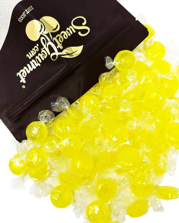 Sweetgourmet Sugar-Free Lemon Buttons Arcor Hard Candy | 2 Pounds