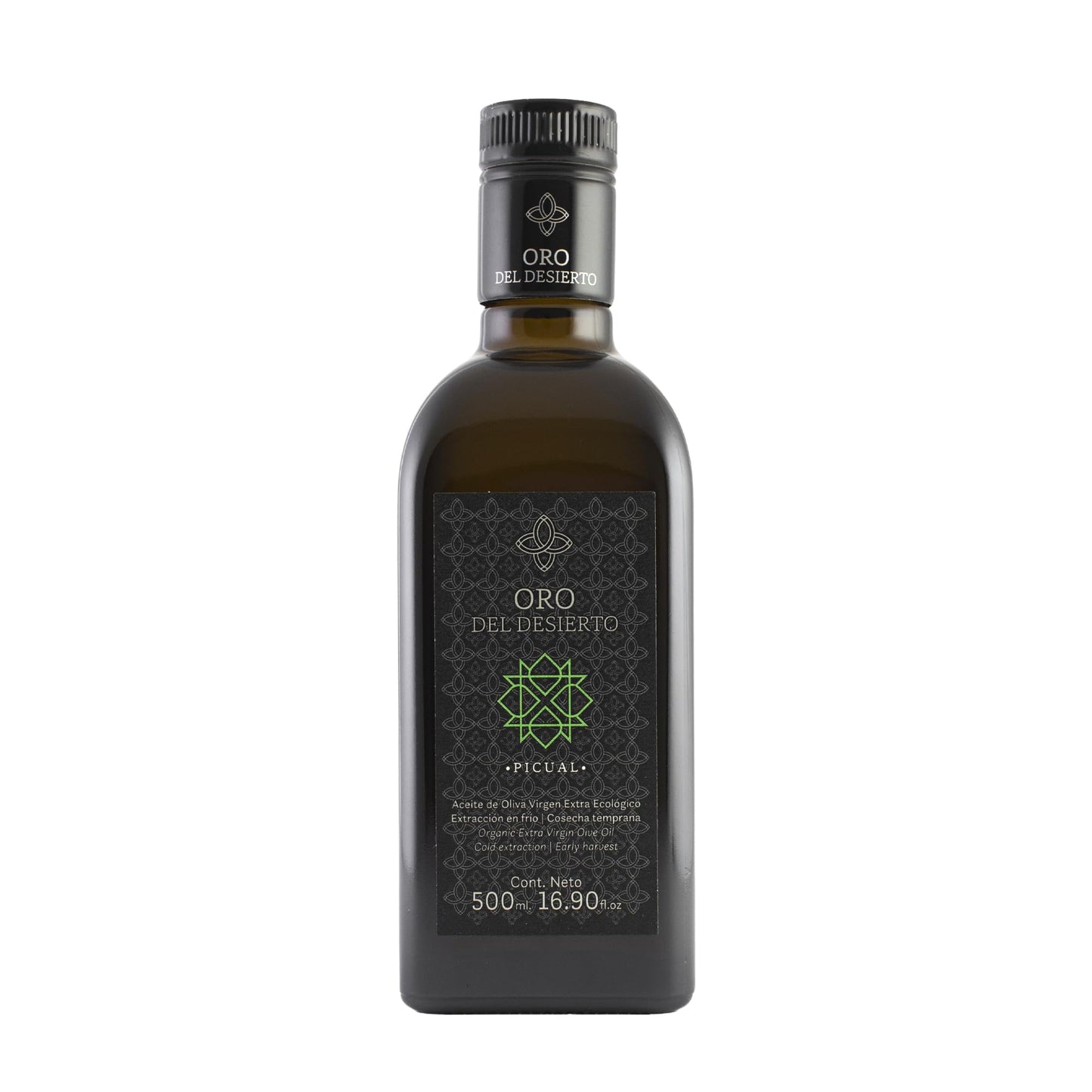 Oro Del Desierto Picual - Organic Gourmet Extra Virgin Olive Oil - 16.91 Fl Oz