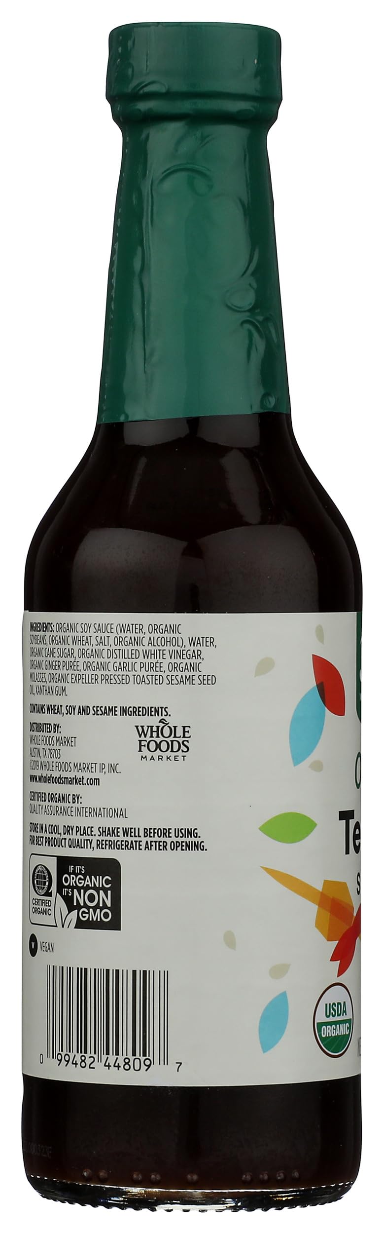 365 by Whole Foods Market Organic Teriyaki Sauce, 10 Ounce - Perfect for Marinades and Stir-Fries