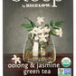 Steep Organic Oolong With Jasmine Green 20 Count Box, Certified Organic, Gluten-Free, Kosher Tea In Foil-Wrapped Bags