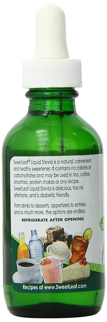 Sweetleaf Sweet Drops Stevia Clear Liquid Stevia Sweetener - Liquid Stevia Drops, Stevia Liquid Sweetener, Zero Calories, Zero S