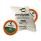 Fresh Roasted Coffee USDA Organic Envipods, Med Roast, 36 Count, Compostable, Kosher, 3rd Party Tested for Pesticides and Mold