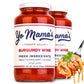 Yo Mamas Foods Keto Pasta Sauce, No Sugar Added, Low Carb, Gluten Free, 1.56 lb (Pack of 2)