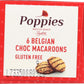 Poppies Cookie Macaron Chocolate Drizzle, 7.8 Ounce, Pack of 1