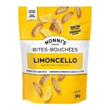 Nonnis Limoncello Biscotti Bites 28oz