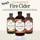 Hanys Harvest Fire Cider Sampler Pack - All-Natural, Non-GMO, Gluten-Free - 8 fl oz Glass Bottle (Pack of 3)