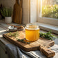 Spring Sunrise Organic Brown Ghee - Grass Fed Clarified Butter - Keto & Paleo Friendly, Lactose & Gluten Free Cooking Oil With High Smoke Point - 8 Oz Jar