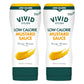 Vivid Kitchen Low-Calorie Mustard Sauce - 2 Pack - Low Sugar, 10 Cal/Serving - Allulose Sweetened, No Preservatives Or Msg - Easy Squeeze Bottle - Healthy, Flavorful Mustard For Sandwiches, Dressings, Marinades & More