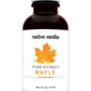 Native Vanilla - Pure Maple Extract - 4 Fl Oz - Pure Flavors And Extracts - Perfect For Cooking, Baking, And Dessert Crafting