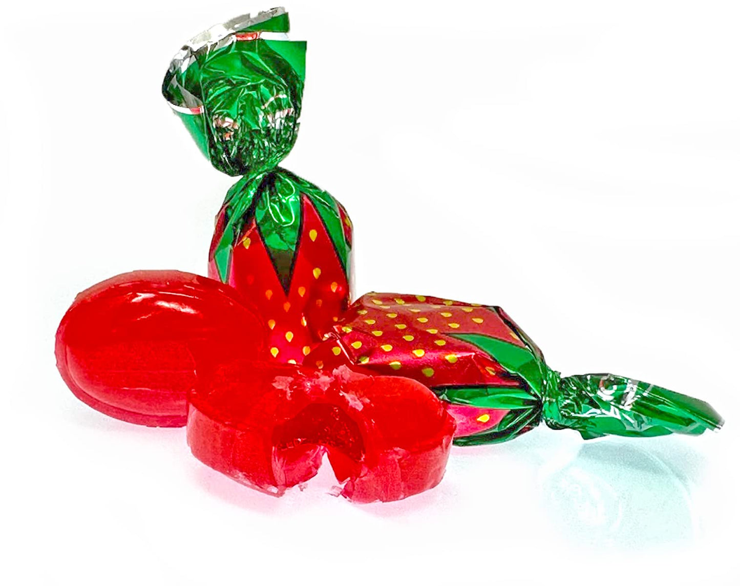 Arcor Strawberry Buds Filled Hard Candy Bon Bons Bulk | 3 Pounds