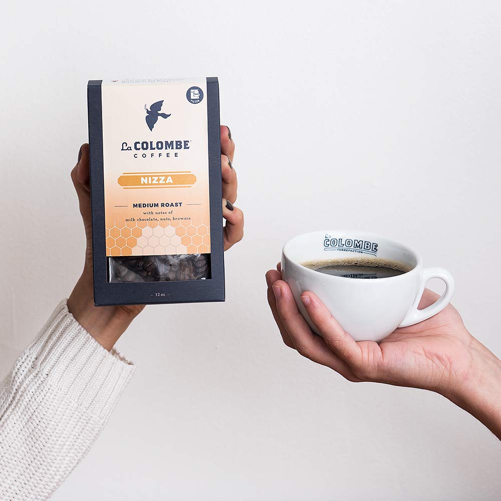 La Colombe Nizza Medium Roast Drip Grind Ground Coffee - Notes of Milk Chocolate, Nuts & Browniewith a Honey-Sweet Roasted Nutti