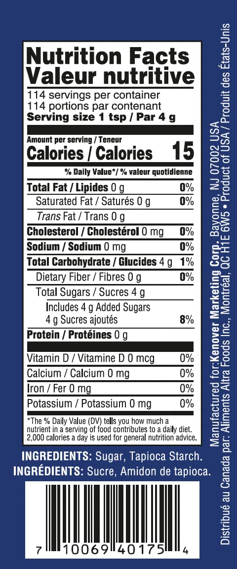 Gefen Powdered Sugar, Corn Free, Gluten Free, 16oz Resealable Container, 2 Pack (2 lbs), Kosher for Passover