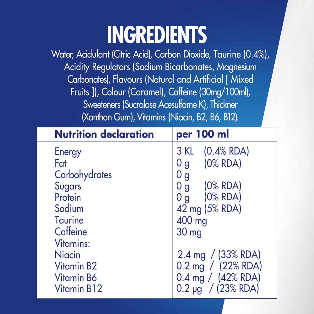Red Bull Sugar Free Energy Drink, 80mg Caffeine, 8.4 Fl Oz, Pack of 24 Cans, Model RB2746
