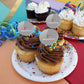 California State University Chico Secondary Logo Cupcake Picks Toppers Decoration Set Of 6