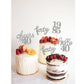 24 Pcs Glitter 40Th Birthday Cupcake Toppers For Celebrating Forty Years Old Birthday Party Decorations (Glitter Silver)