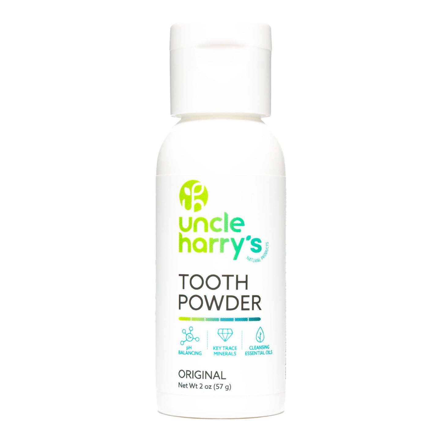 Uncle Harrys Unscented Remineralizing Tooth Powder | All Natural Enamel Support & Whitening Toothpaste For Sensitive Teeth | Pow