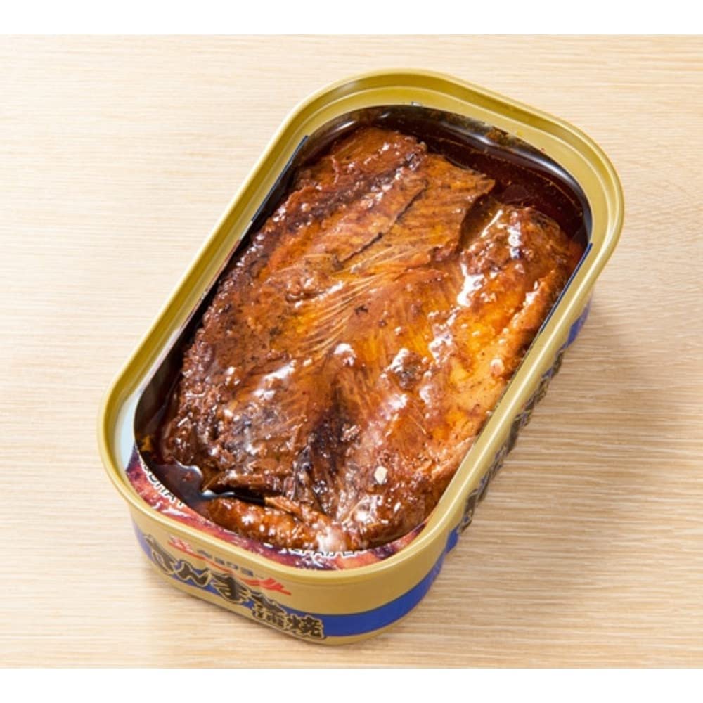 Ninjapo Sanma Kabayaki (Pacific Saury) Canned Food - 3.5oz, 3pcs - Japanese Delicacy