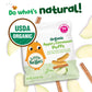 Little Bellies Organic Apple & Cinnamon Puffs Baby Snack (Pack of 18 x 0.42 oz Individual Packs)