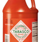 TABASCO Brand Original Red Pepper Hot Sauce, Medium Heat, Bulk Plastic Jug, Classic & Versatile, Three Simple Ingredients, For L