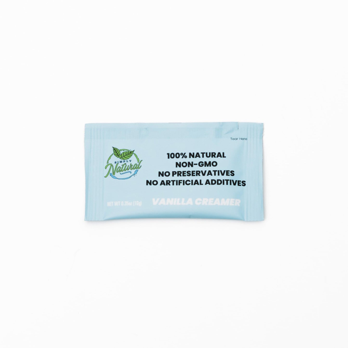 Simply Natural Vanilla Sweetened Condensed Milk Creamer Single-Serve 10 Grams Sachet, All Natural Coffee/Tea Creamer (70 Sachets