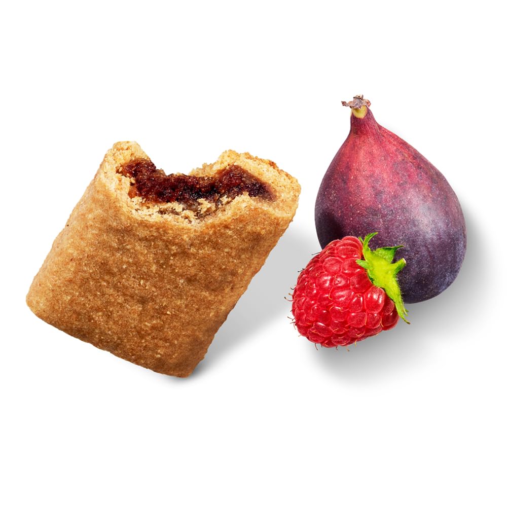 Natures Bakery Fig Bar Minis, Raspberry, Whole Grain, Vegan Friendly, Kosher, Non-GMO, 10 Ounce (Pack of 6)