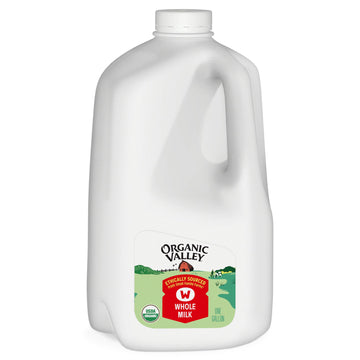 Organic Valley Organic Whole Milk - Pasture Raised, Non GMO - 128 oz (Gallon)