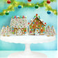 DIY Easy Build Gingerbread House Christmas Cookie Decorating Kit 2-Pack - Ready-to-Build Holiday Houses with Icing & Candy (52.6 Ounce)