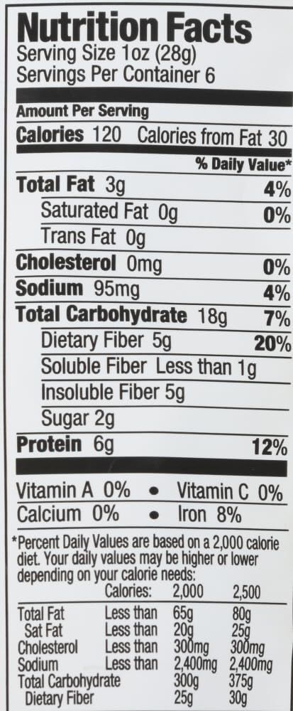 The Good Bean, Chickpea Snk, Clsc Hummus, Pack Of 6, Size 6 Oz, (Gluten Free Gmo Free Vegan) 6