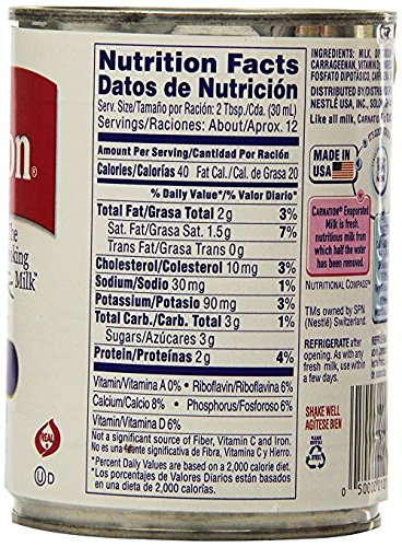 Nestle Carnation Evaporated Milk 12Oz (Pack Of 12)