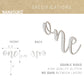 Nanasuko 1St Birthday Cake Topper - One - Double Sided Silver Glitter - Premium Quality Made In Usa