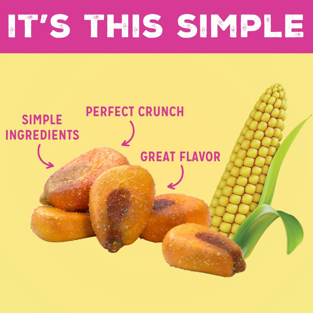 LOVE CORN Sweet & Salty 0.7oz x 20 bags - Delicious Crunchy Corn - Healthy Family Snacks - Gluten Free  Kosher  NON-GMO - Alternative for Chips  Nuts  ers & Pretzels - Perfect for Charcuterie Boards