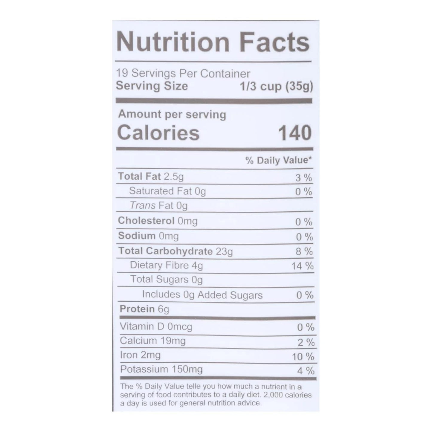 Hot Cereal Steel Cut Oat Usa (24Oz) (Case4)