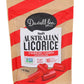 Darrell Lea Soft Australian Made Licorice, Original Black Flavor And Strawberry, 7 Oz Bag | Non-Gmo, No Palm Oil, No Artificial