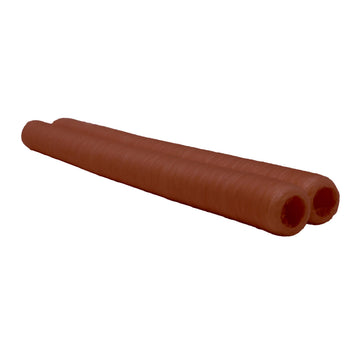 LEM Products Mahogany Smoked Collagen Casings, 17mm, Edible Sausage Casings, 2 Count, Model 817B