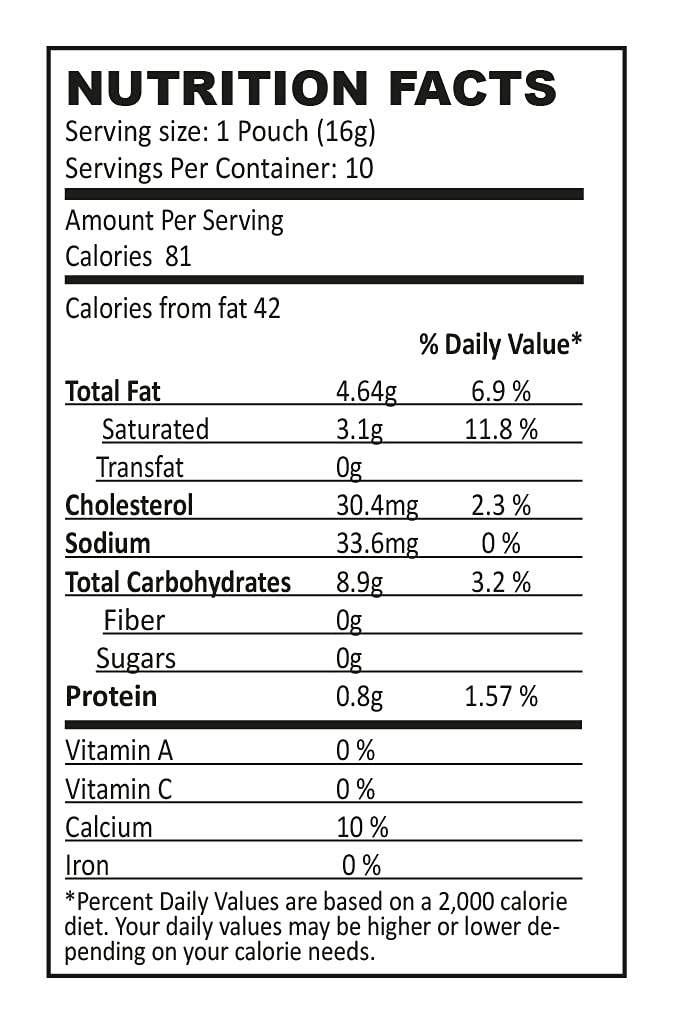 Quik Tea Instant Chai Tea Latte - Vegan, Unsweetened, Cardamom Flavor - 10 Count Box - 5.64 Ounce