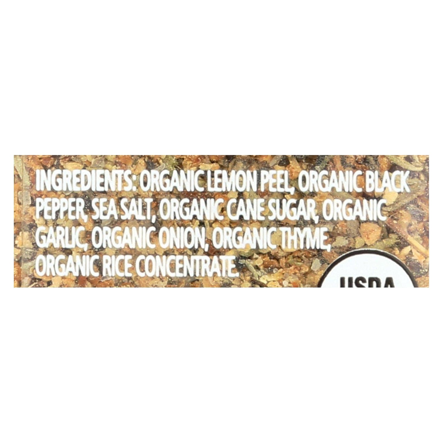 Simply Organic B28640 Simply Organic Lemon Pepper Certified Organic -Pack of 1 x 3.17 Ounces