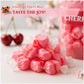 Cherry Salt Water Taffy By Snack Attack, Individually Wrapped Bulk 4Lb Bag - Chewy Saltwater Taffy Candy, Classic Cherry Flavor