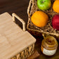 Christmas Fruit Basket Of Fruits, Cheese, Chocolate And Nuts By Gourmetgiftbaskets.Com