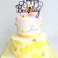 Laventy Happy Bee Day Cake Topper Bumble Bee Cake Topper Bumble Bee Themed Party Happy Supplies Bumble Bee Decoration