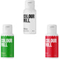 Colour Mill Oil-Based Food Coloring, 20 Milliliter Christmas Set Each Of 3 Colors: Red, Green & White,Red, Green & White Christm
