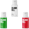 Colour Mill Oil-Based Food Coloring, 20 Milliliter Christmas Set Each Of 3 Colors: Red, Green & White,Red, Green & White Christm