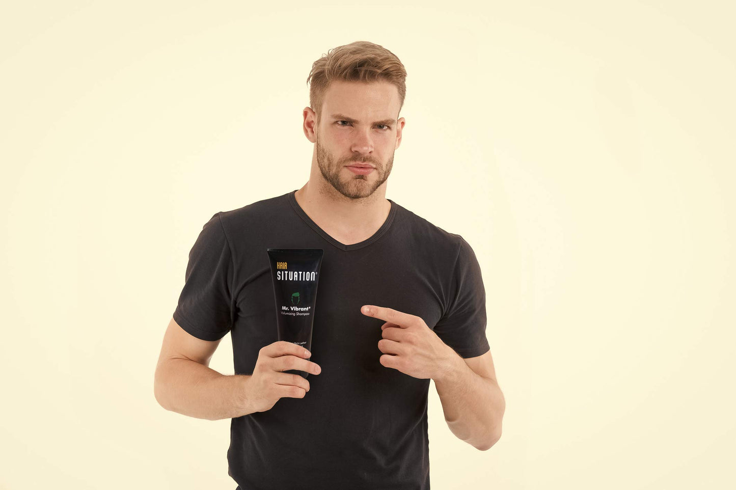 Mr. Dapper Gel, Mr. Vibrant Shampoo And Travel Bag