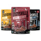 Louisville Vegan Jerky Best Sellers Variety Bundle, 3 oz. (3 Pack: Smoky Carolina BBQ, Smoked Black Pepper, Maple Bacon)